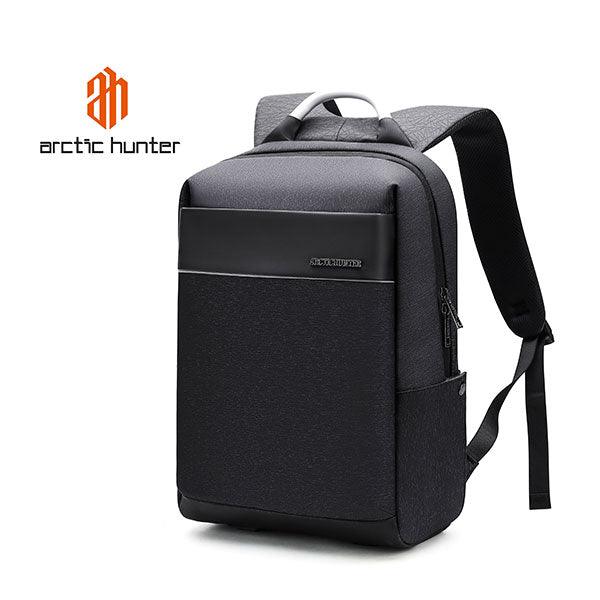 Arctic Hunter 21L Slim Laptop Shoulder Backpack for Men and Women - Water-Resistant, Built-in USB Daypack for Travel (B00218)