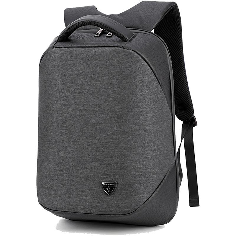 Arctic Hunter Semi Hard Durable Polyester Travel Backpack 15.6 Inch TSA Friendly with Built-in USB Port, B00193