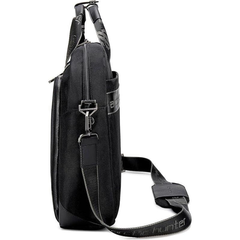 Arctic Hunter Anti-theft 15.6 Inch Shoulder Laptop Bag with Adjustable Strap for Men and Women - GW0004 Black