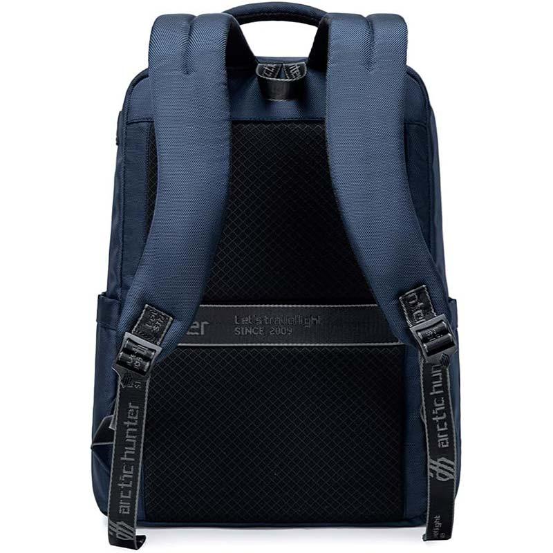 Arctic Hunter Lightweight Water-Resistant Laptop Backpack with USB Jack, Unisex Travel Bag with Separate Laptop Compartment, B00478