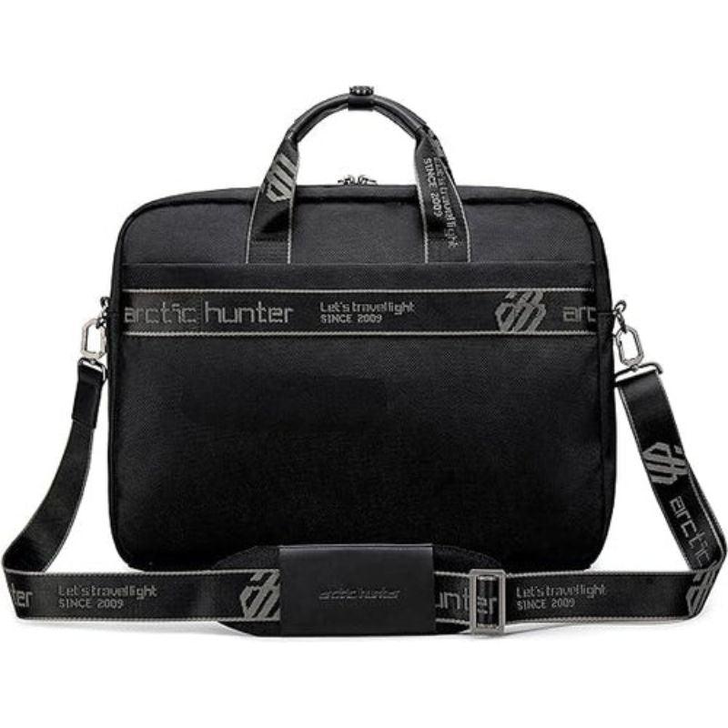 Arctic Hunter Anti-theft 15.6 Inch Shoulder Laptop Bag with Adjustable Strap for Men and Women - GW0004 Black