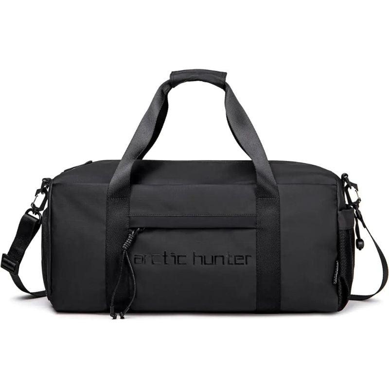 Premium 25L Water-Resistant Gym Bag with Shoe Compartment and Detachable Straps for Men and Women - Arctic Hunter LX00537