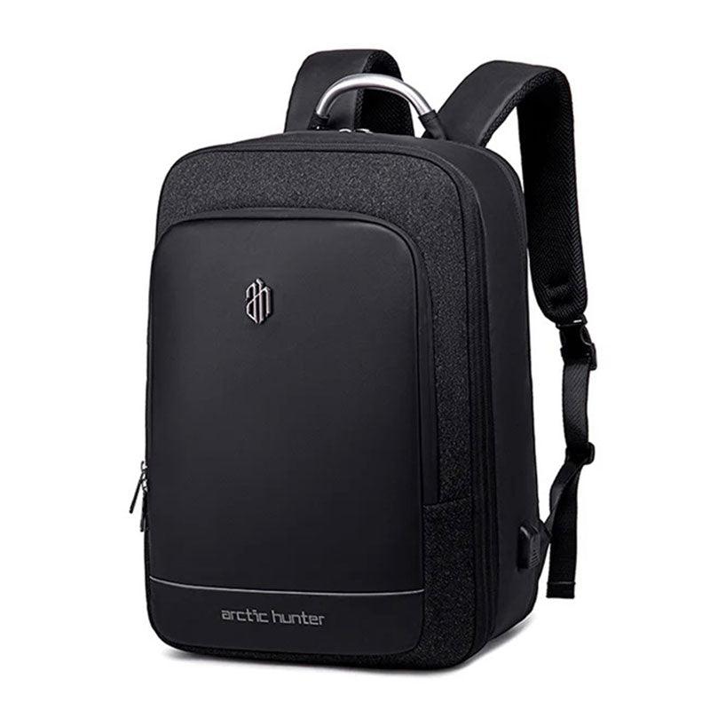 Arctic Hunter Expandable Travel Backpack Convertible Hand Carry Bag with USB Charging Port and TSA-Friendly Opening Laptop Bag for Unisex, B00227L