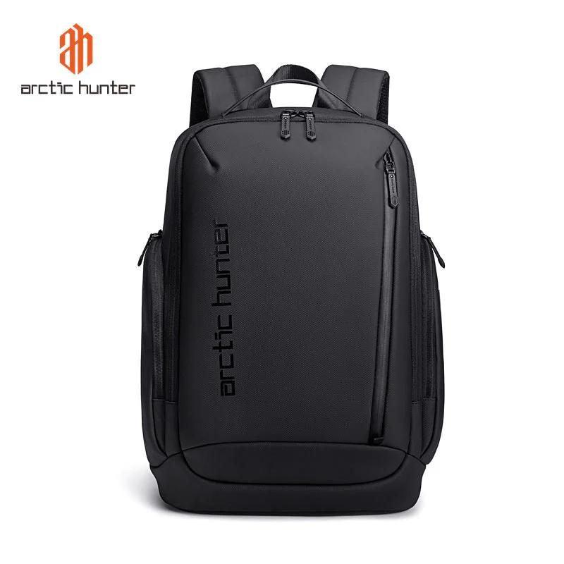 Arctic Hunter 17-inch Laptop Daypack – Premium Polyester Backpack with Built-in USB/Headphone Port for Men and Women, Model B00554