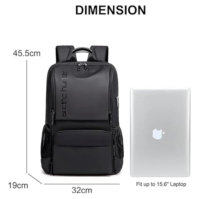 Arctic Hunter Premium Water-Resistant Backpack with USB & Headphone Jack - Ideal Laptop Daypack for Men and Women in Dubai B00532