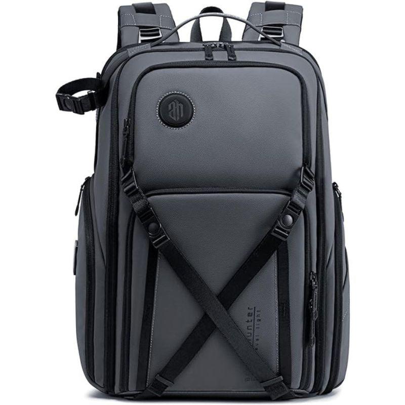 Arctic Hunter Professional Shockproof Water-Resistant Camera Backpack with TSA-Approved 180-Degree Opening, Separate Laptop Compartment, and Built-in USB Port – Perfect for Travel and Business B00575