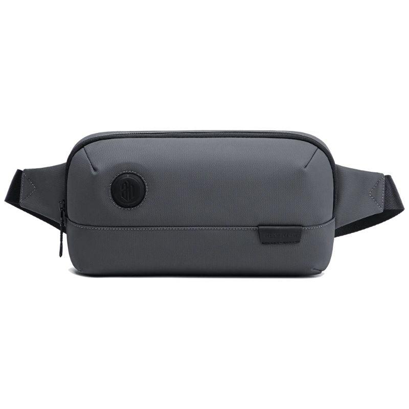 Durable and Water-Resistant Arctic Hunter Waist Bag with Anti-Theft Features - Ideal for Travel and Hiking Y00557 Black