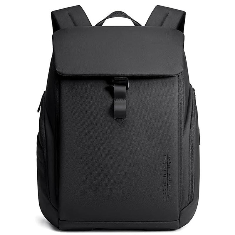 Arctic Hunter Water-Resistant Anti-Theft Stylish Laptop Backpack with USB & Headphone Port - Perfect for Travel, College, and Daily Use B00558 Black