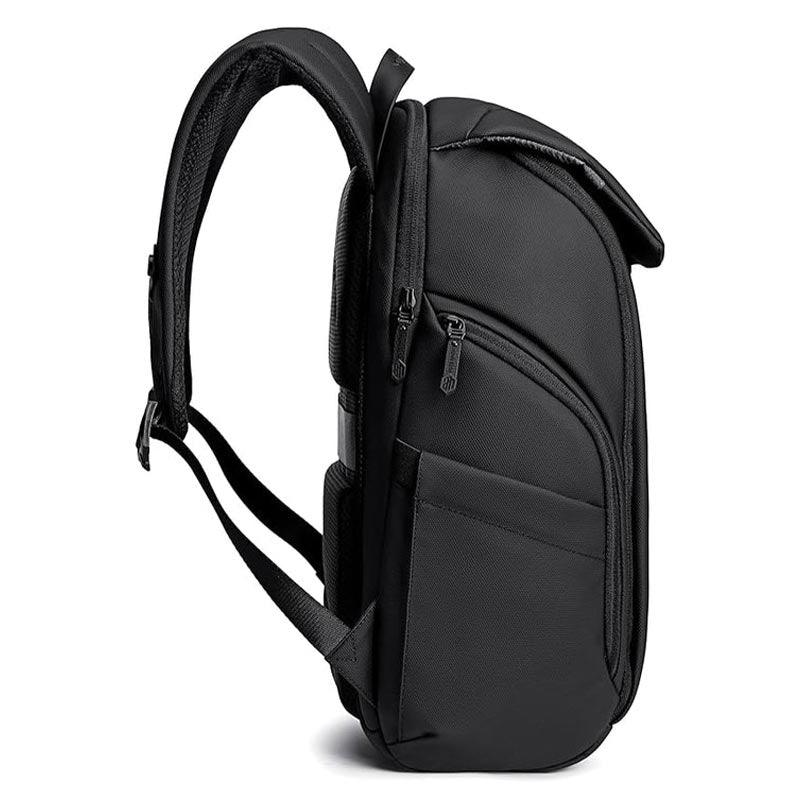 Arctic Hunter Water-Resistant Anti-Theft Stylish Laptop Backpack with USB & Headphone Port - Perfect for Travel, College, and Daily Use B00558 Black